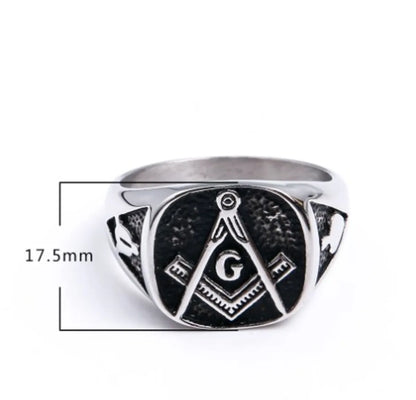 Casual Ethnic Style Totem Titanium Steel Polishing Men'S Rings