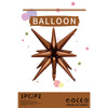 Casual Explosion Star Aluminum Film Party Festival Balloons