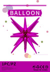 Casual Explosion Star Aluminum Film Party Festival Balloons