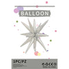 Casual Explosion Star Aluminum Film Party Festival Balloons