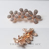 Casual Flower Alloy Pearl Plating Hair Clip