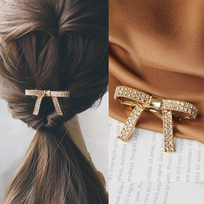 Casual Flower Alloy Pearl Plating Hair Clip