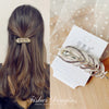 Casual Flower Alloy Pearl Plating Hair Clip