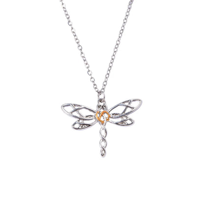 Casual French Style Dragonfly Alloy Wholesale Pendant Necklace