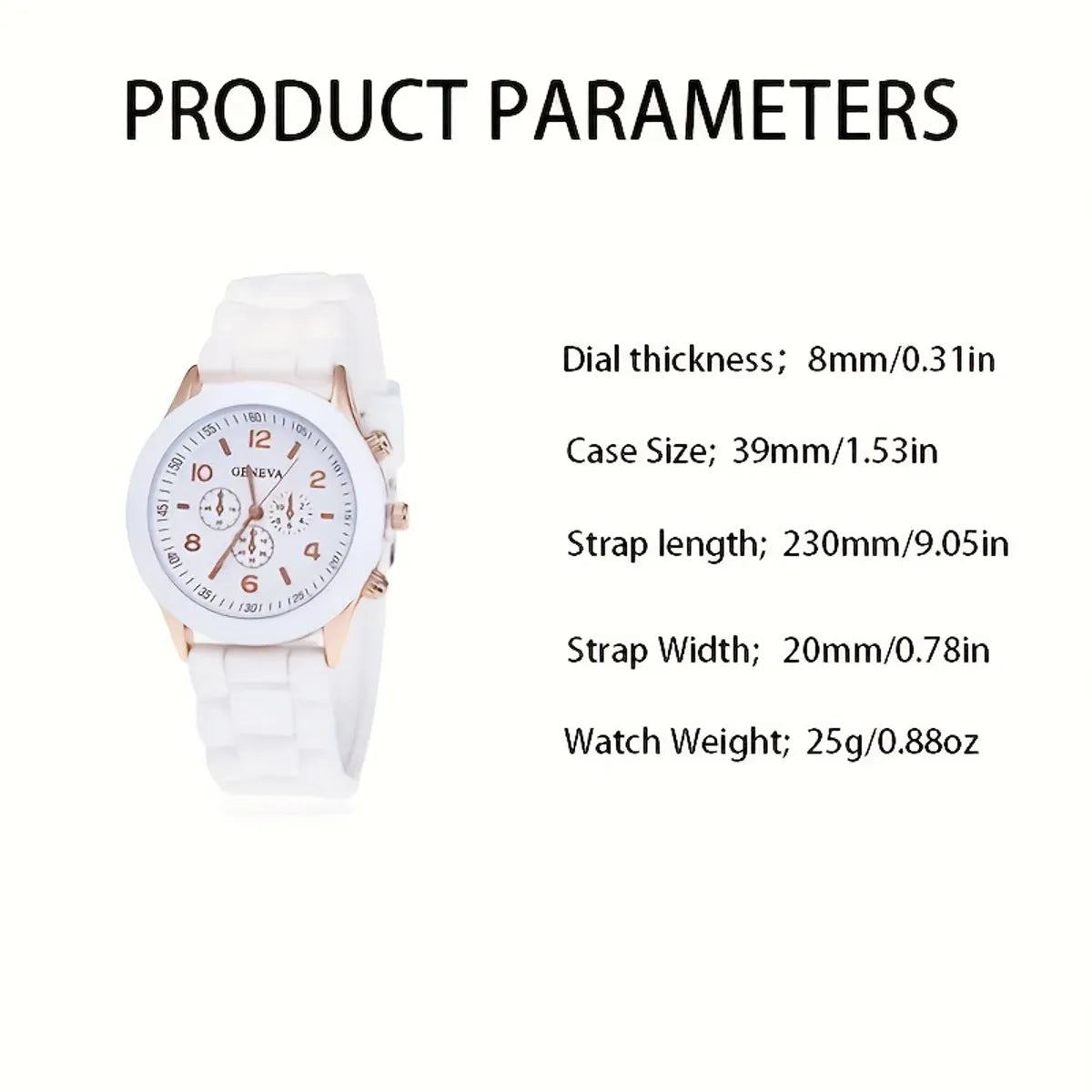 Casual Geometric Buckle Quartz Women'S Watches