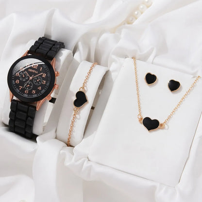 Casual Geometric Buckle Quartz Women'S Watches