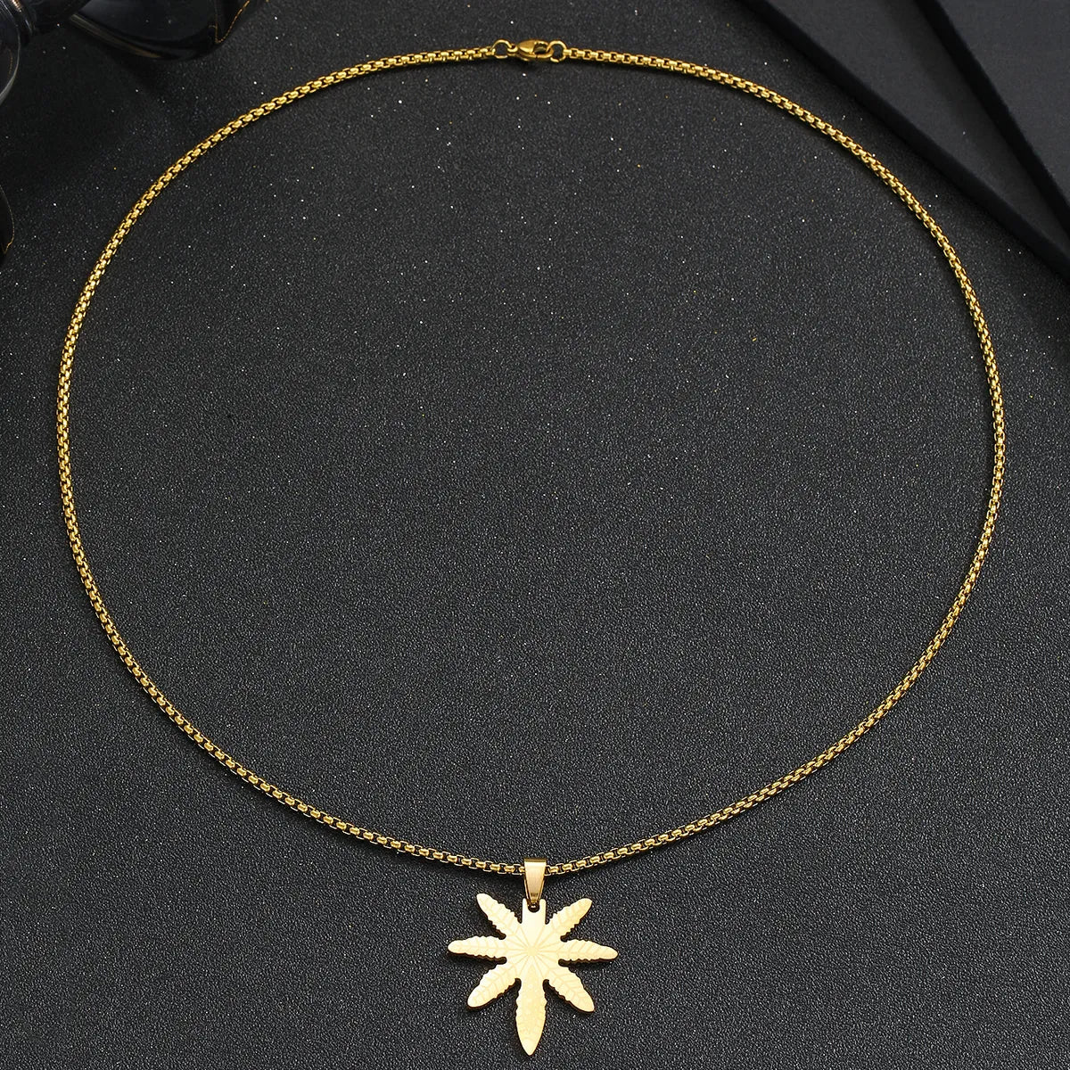 Casual Geometric Stainless Steel 18k Gold Plated Sweater Chain