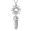 Casual Geometric Tree Eye Crystal Metal Wholesale Pendant Necklace