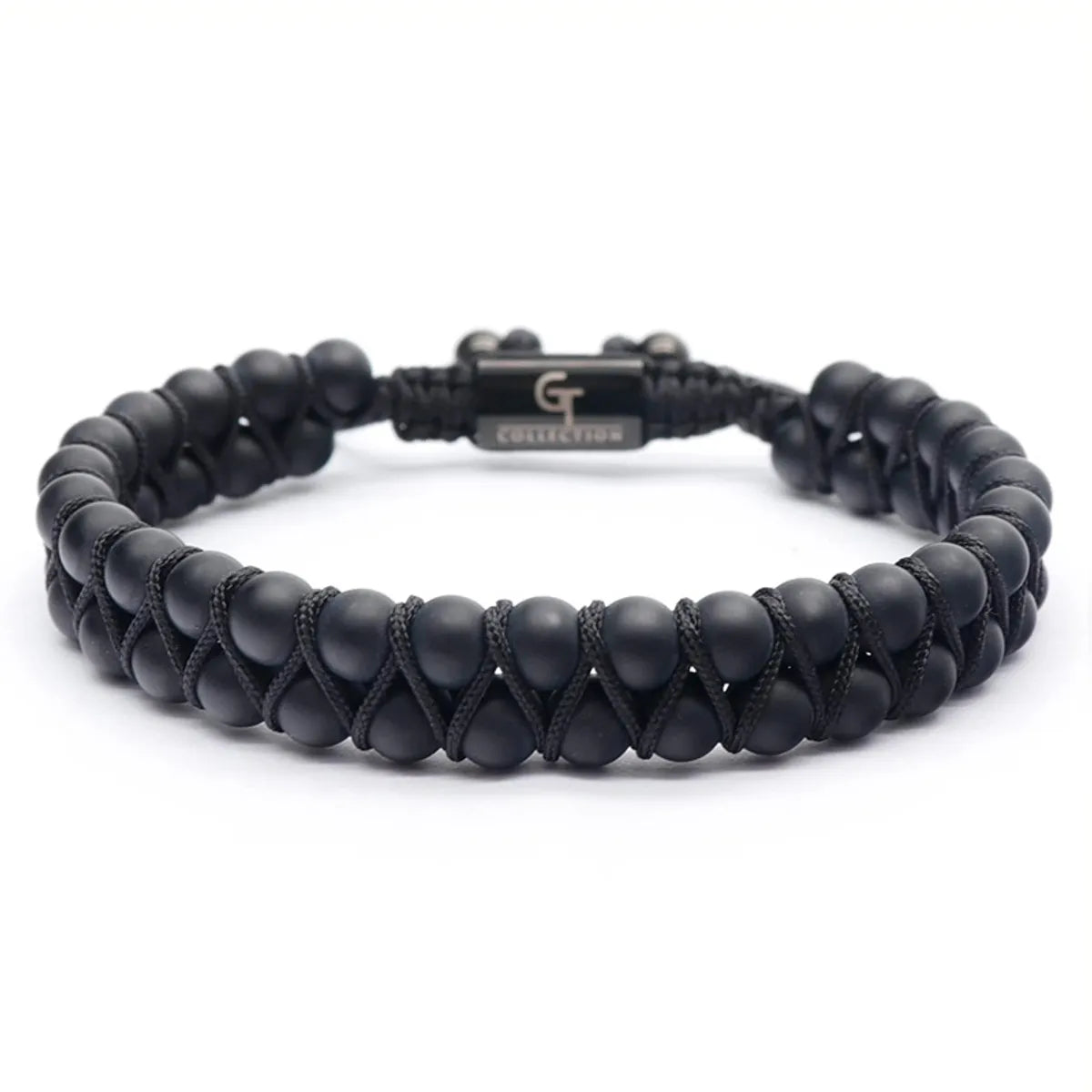 Casual Handmade Round Natural Stone Rope Wholesale Bracelets