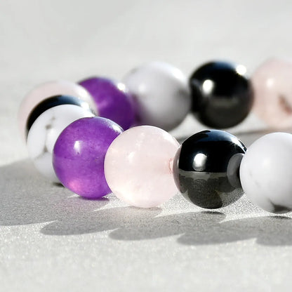 Casual Handmade Solid Color Artificial Gemstones Natural Stone Beaded Handmade Bracelets