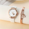 Casual Heart Shape Buckle Quartz Women'S Watches