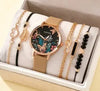 Casual Heart Shape Flower Butterfly Jewelry Buckle Quartz Women'S Watches