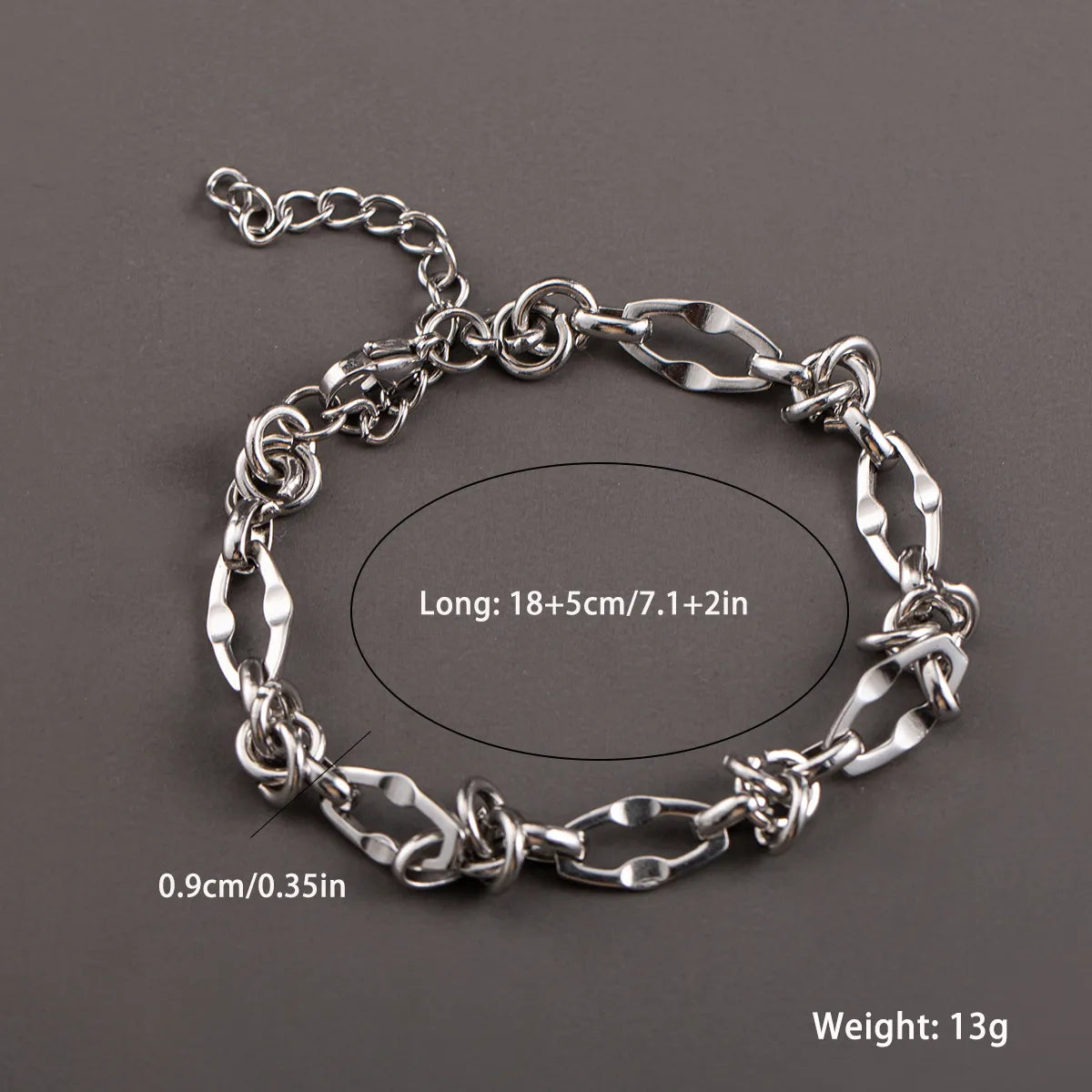 Casual Hip-Hop Cool Style Geometric 304 Stainless Steel Unisex Bracelets