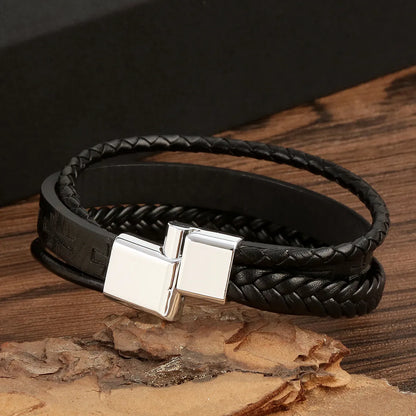 Casual Hip-hop Cross Alloy Men's Bangle