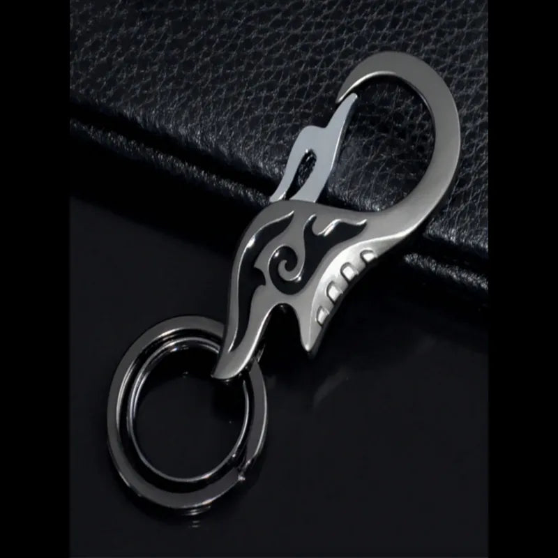 Casual Hip-Hop Punk Geometric Alloy Bag Pendant Keychain