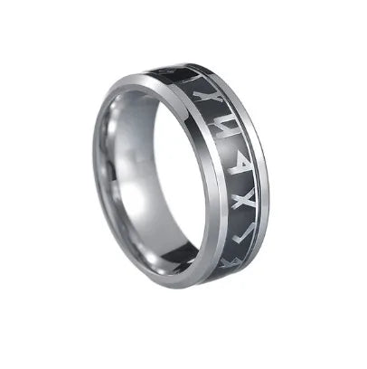 Casual Hip-Hop Punk Geometric Titanium Steel Men'S Rings