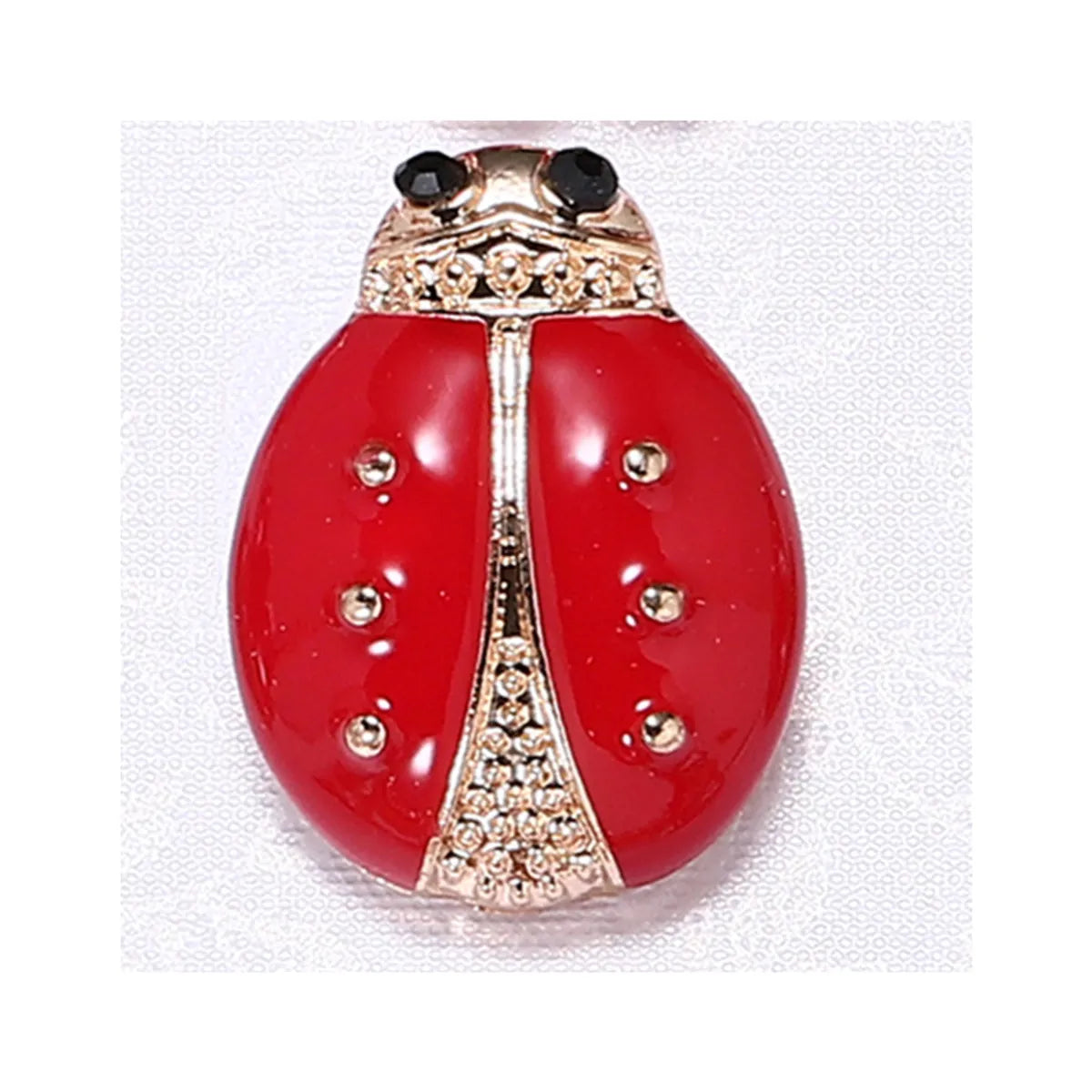 Casual Insect Alloy Plating Inlay Rhinestones Unisex Brooches