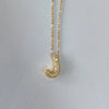 1 Piece Alloy Zircon Gold Plated Inlay Polished Pendant