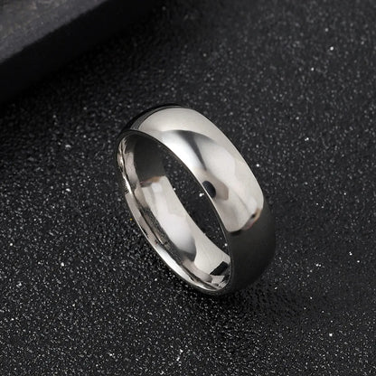 Casual Modern Style Geometric Stainless Steel Plating Unisex Rings