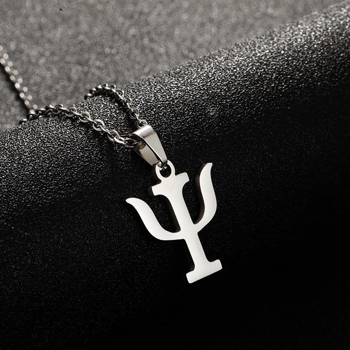 Casual Modern Style Symbol Stainless Steel Plating Pendant Necklace Long Necklace