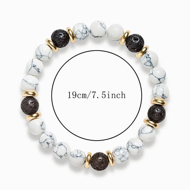 Casual Natural Stone Texture Natural Stone Wholesale Bracelet