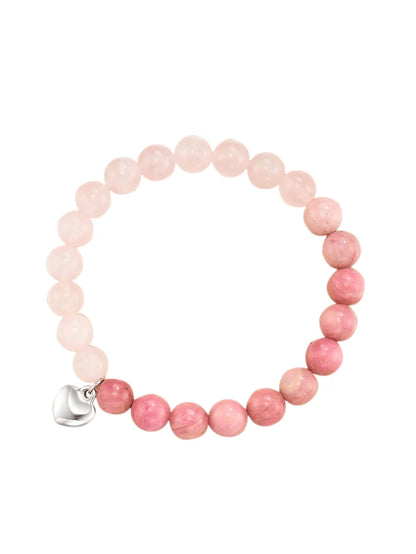 Casual Novelty Heart Shape Natural Stone Bracelets