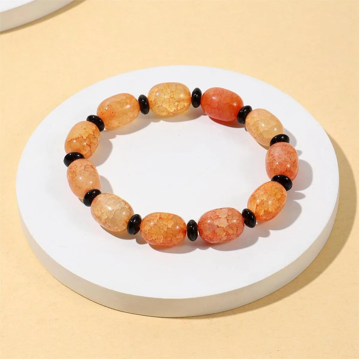 Casual Original Design Geometric Glass Beaded Unisex Bracelets