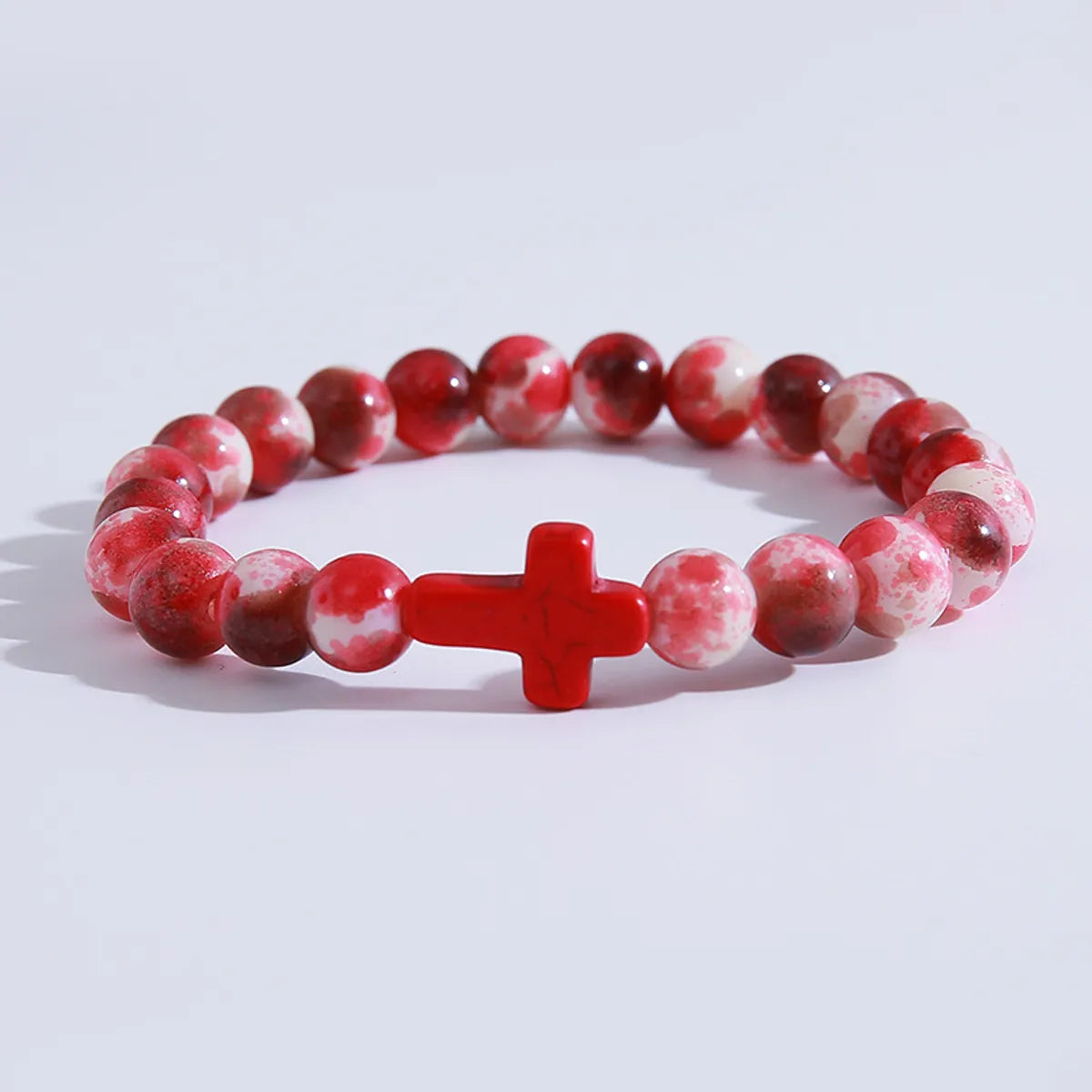 Casual Original Design Retro Cross Artificial Crystal Wholesale Bracelets