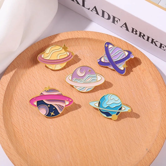 Casual Planet Alloy Plating Unisex Brooches