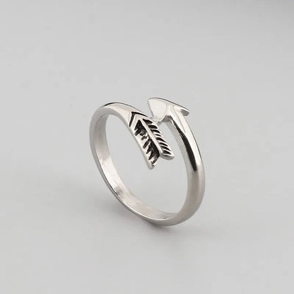 Casual Punk Leaf Titanium Steel Plating Unisex Rings