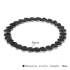 Casual Retro Geometric Elastic String Hematite Beaded Unisex Bracelets