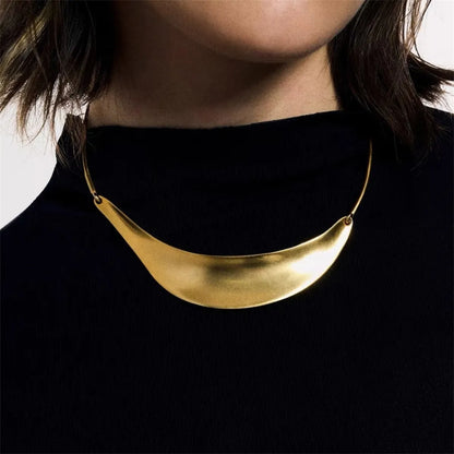 Casual Retro Geometric Gold Plated Silver Plated Copper Alloy Wholesale Choker