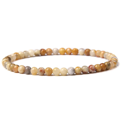 Casual Retro Geometric Natural Stone Agate Bracelets In Bulk