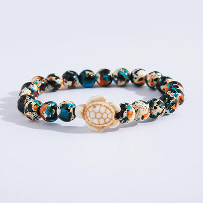 Casual Retro Simple Style Tortoise Dolphin Butterfly Turquoise Wholesale Bracelets