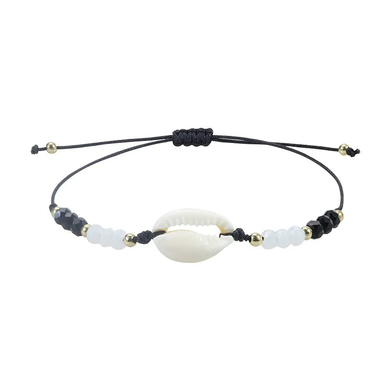 Casual Rhombus Glass Unisex Bracelets