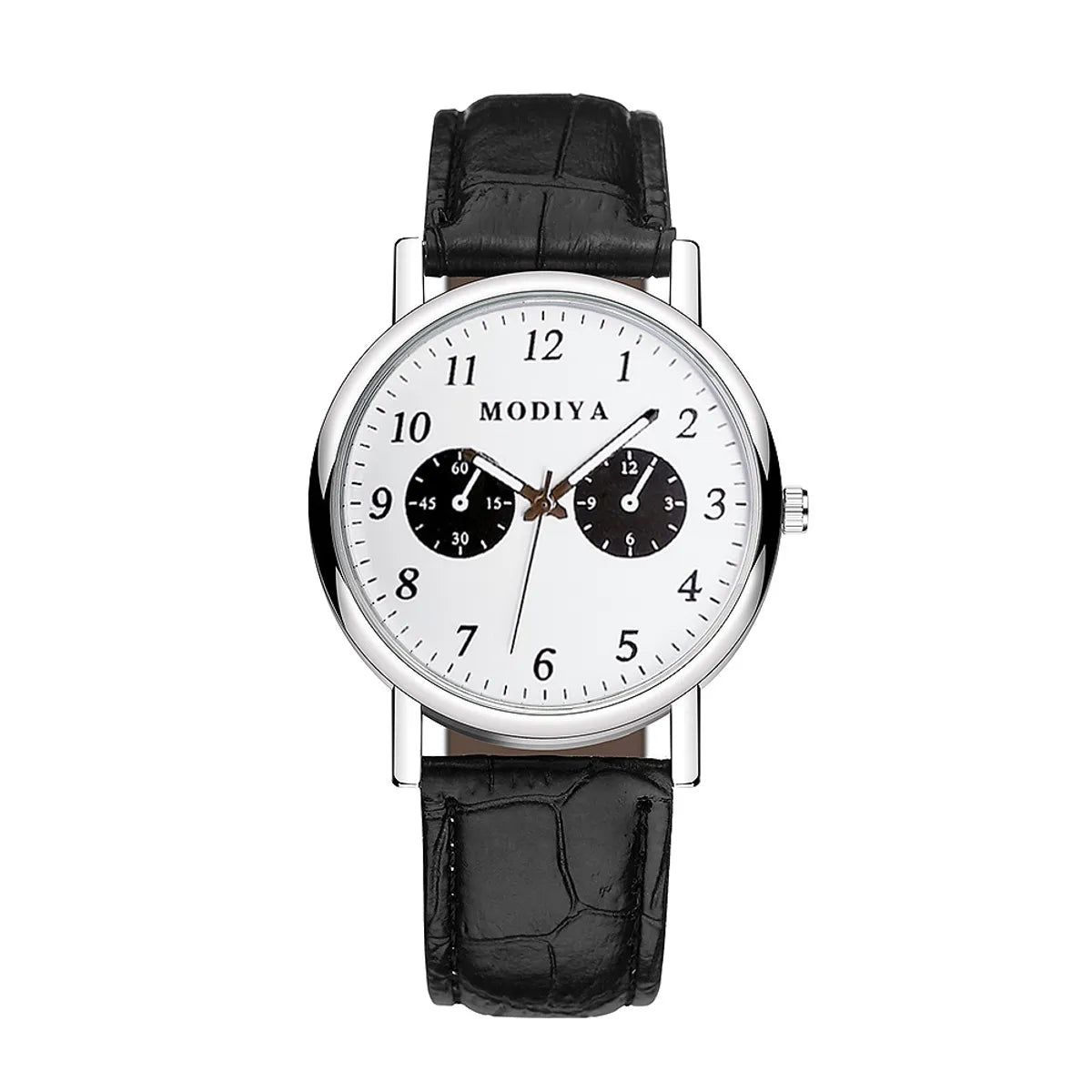 Casual Round Buckle Quartz Men'S Watches