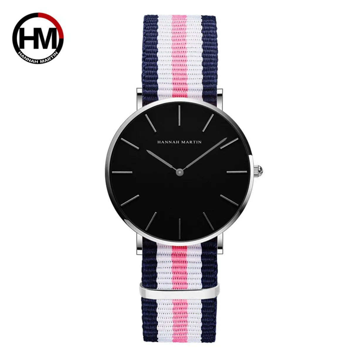 Casual Round Buckle Quartz Women'S Watches