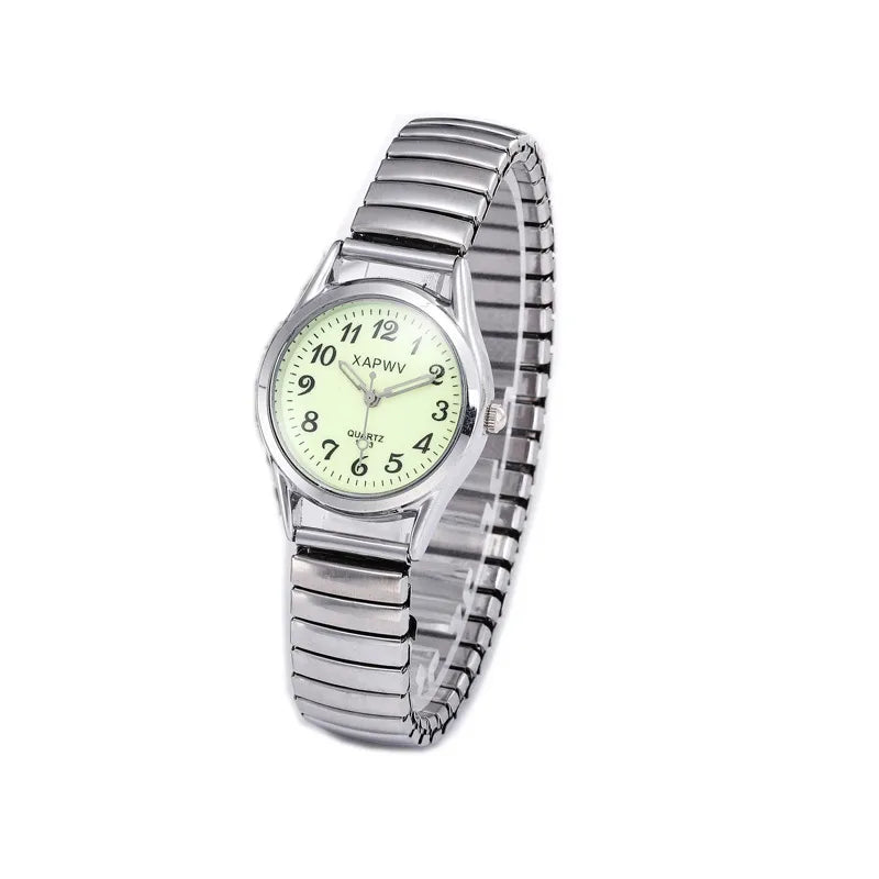 Casual Round One Piece Buckle Quartz Women'S Watches