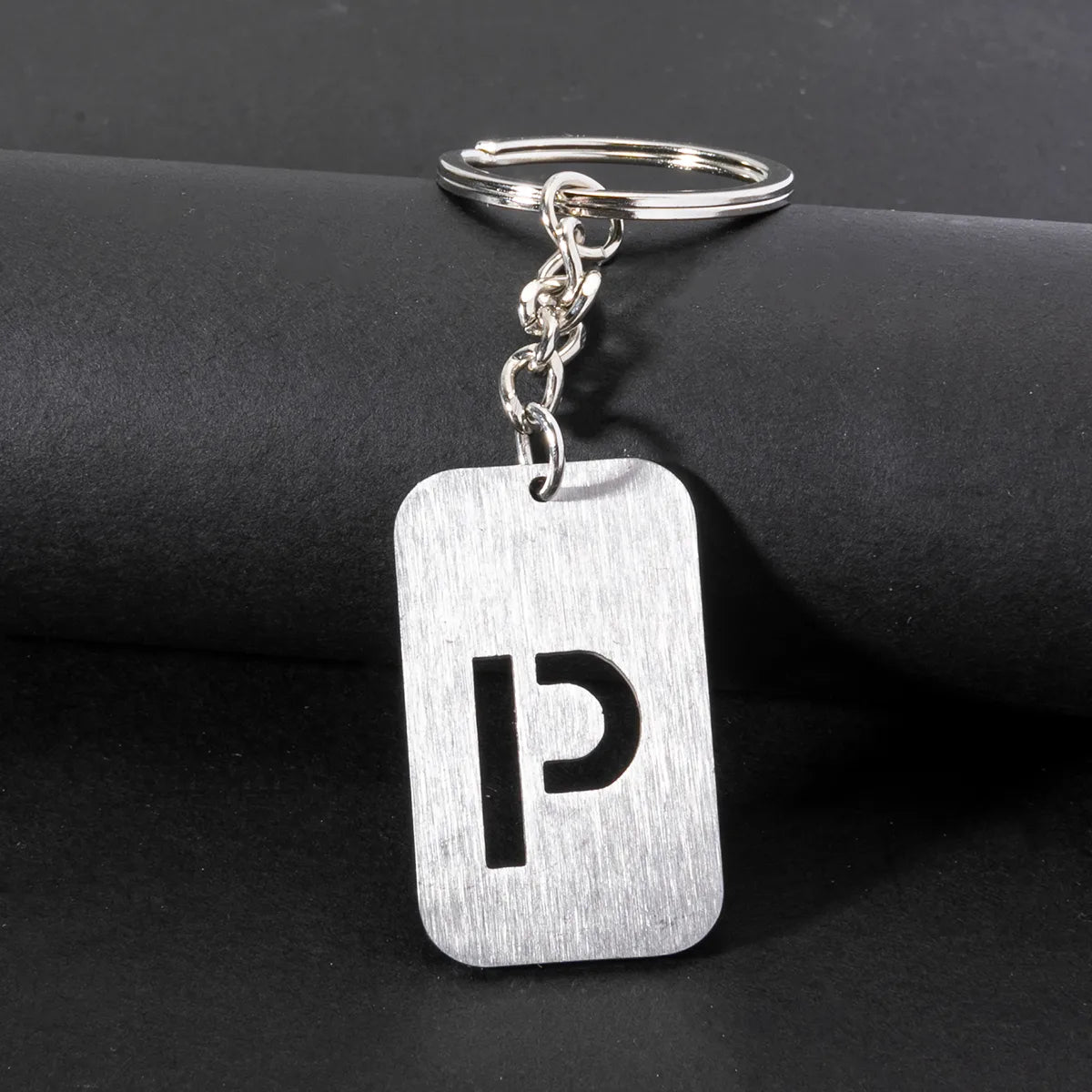 Casual Simple Style Artistic Letter 201 Stainless Steel Polishing Bag Pendant Keychain