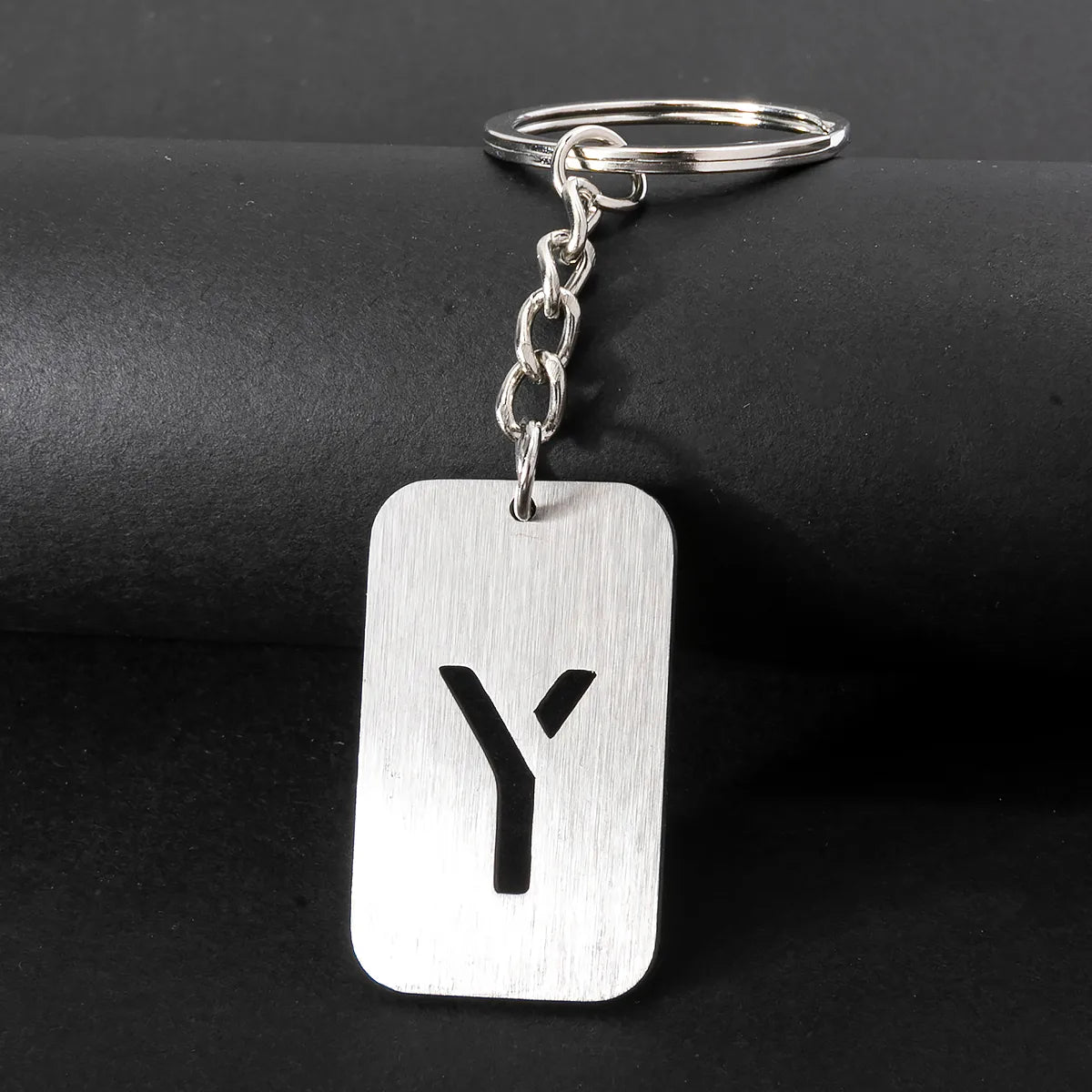 Casual Simple Style Artistic Letter 201 Stainless Steel Polishing Bag Pendant Keychain