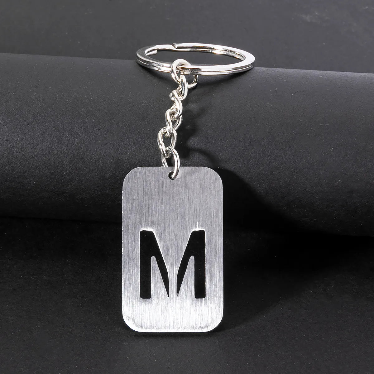 Casual Simple Style Artistic Letter 201 Stainless Steel Polishing Bag Pendant Keychain