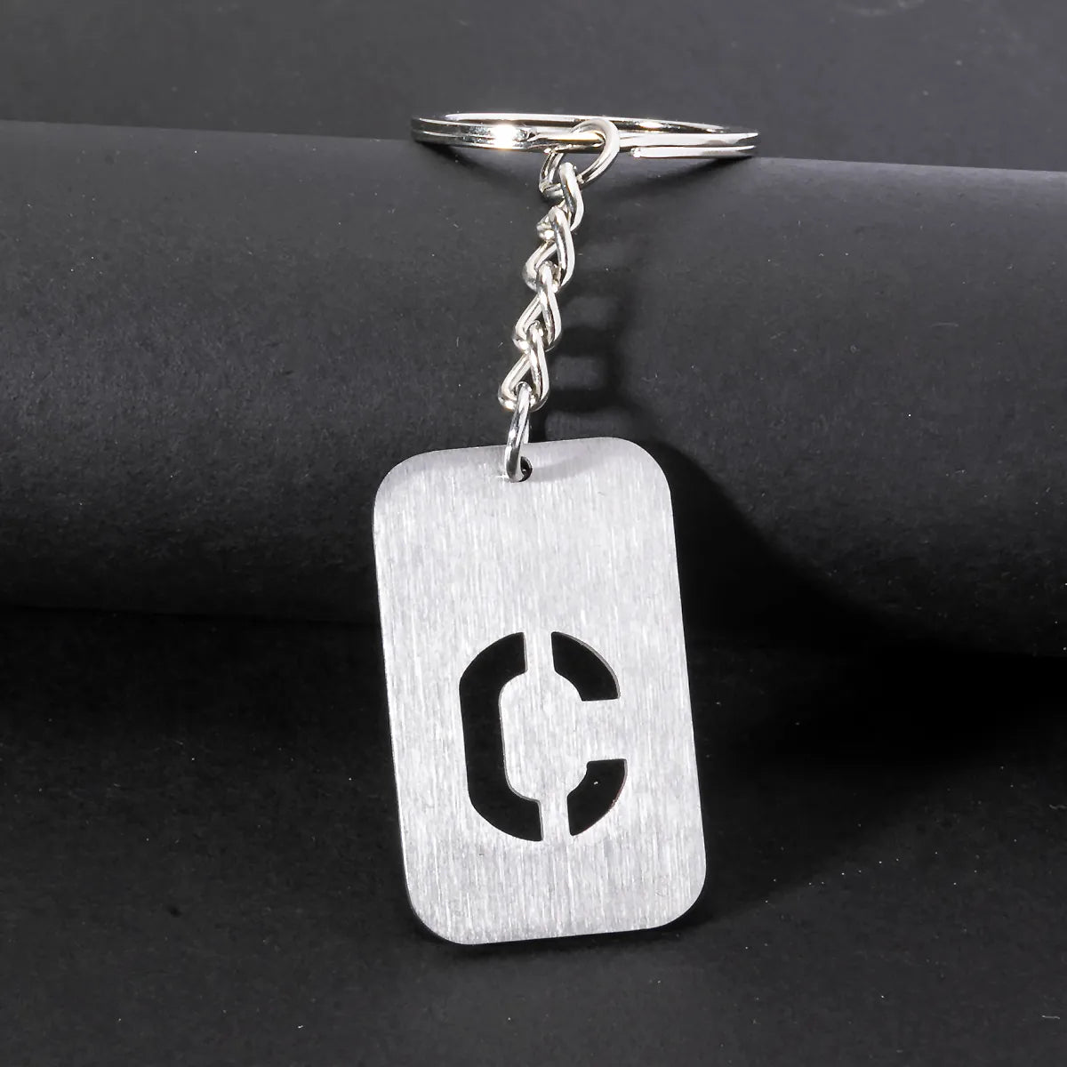 Casual Simple Style Artistic Letter 201 Stainless Steel Polishing Bag Pendant Keychain