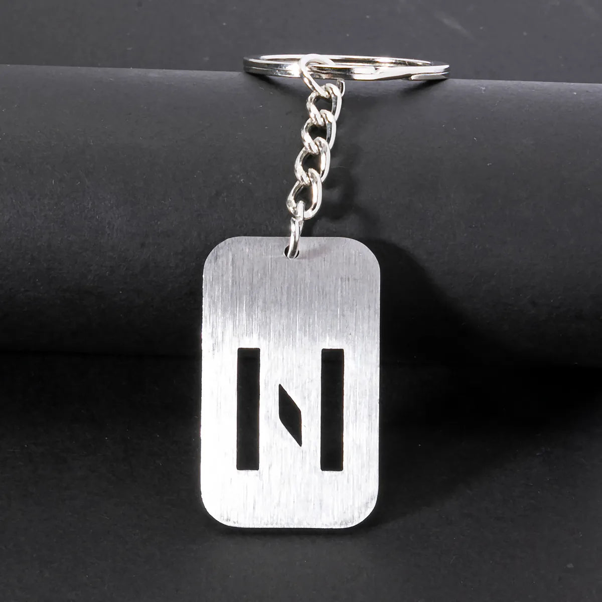 Casual Simple Style Artistic Letter 201 Stainless Steel Polishing Bag Pendant Keychain