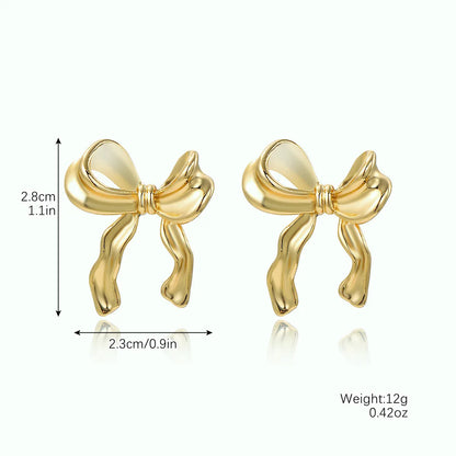 Casual Simple Style Bow Knot Imitation Pearl Alloy Wholesale Bracelets Earrings Necklace