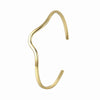 Casual Simple Style C Shape Copper 18k Gold Plated Cuff Bracelets In Bulk