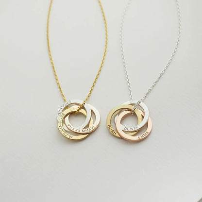 Casual Simple Style Circle Stainless Steel Plating Necklace