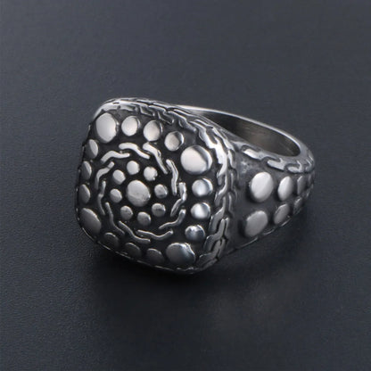 Casual Simple Style Classic Style Stone 304 Stainless Steel Men'S Rings