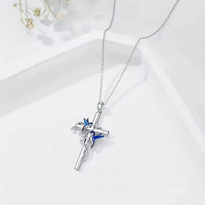 Casual Simple Style Cross Zinc Alloy Women'S Earrings Necklace