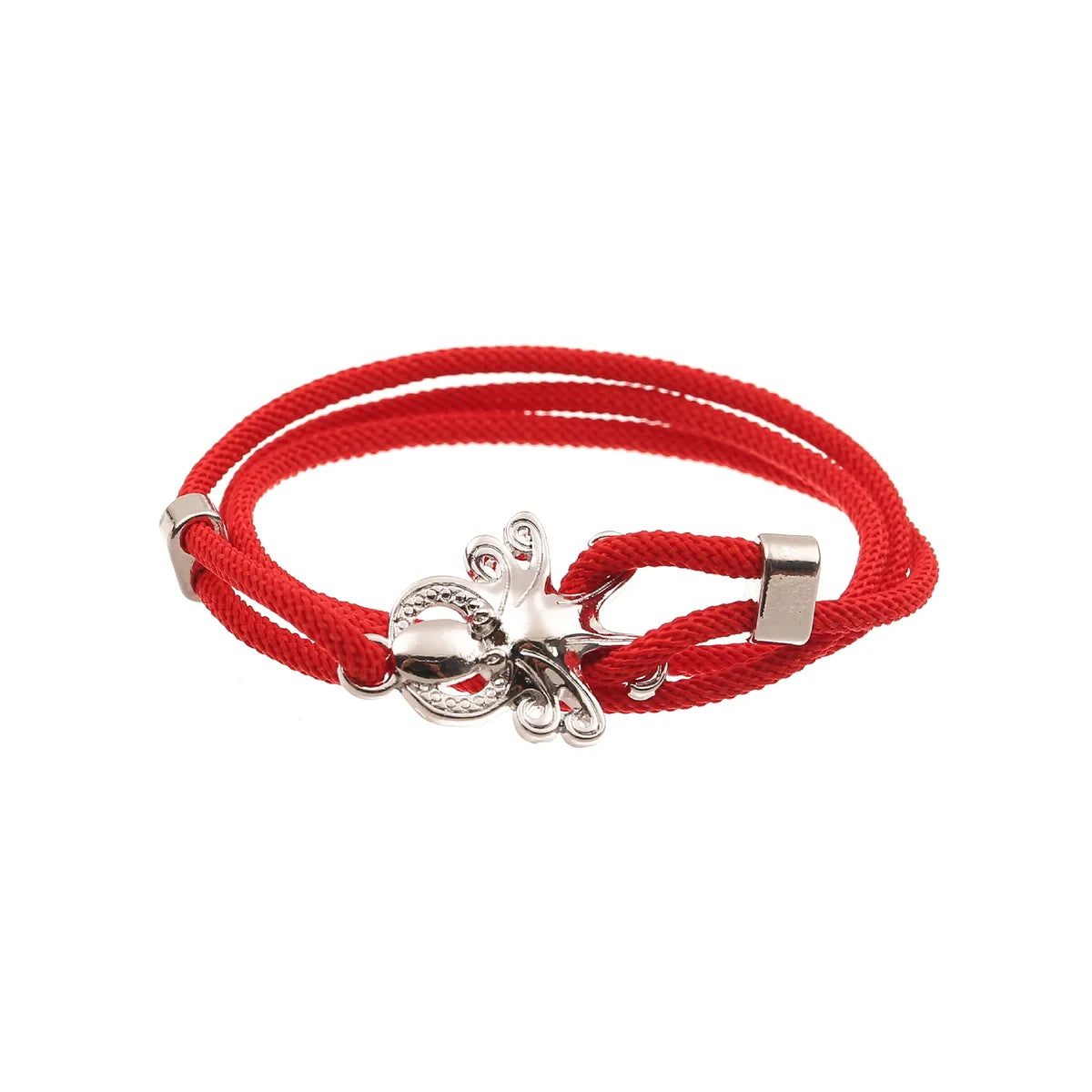 Casual Simple Style Dolphin Shark Alloy Rope Unisex Bracelets