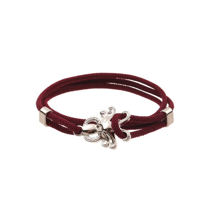 Casual Simple Style Dolphin Shark Alloy Rope Unisex Bracelets